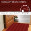 LITA Customized Size Hallway Runner Rug with Rubber Backing, Backed Non-Slip Waterproof, Washable Outdoor Indoor Carpet for Floor, Entryway, Kitchen, Laundry, Balcony, Garage, Red Triangle, 4' x 82' view 4