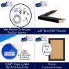 PFF PictureFrameFactoryOutlet - 13.5x40 Inch - Premium 1.25" Black Profile - Picture Frame for Artwork, Puzzles, Photos, Certificates view 2