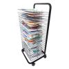 Art Drying Rack, Flexible Shelves, Mobile, Solid Metal, Power Coated Design, Classroom Art Studio Home Painting Drying Rack for Kids (Size : 35-Layer) view 3