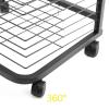Art Drying Rack, Flexible Shelves, Mobile, Solid Metal, Power Coated Design, Classroom Art Studio Home Painting Drying Rack for Kids (Size : 35-Layer) view 4