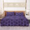 Full Bed Skirts Ruffled 2 Piece Set with Pillow Shams, Halloween Haunted Ghost House Mansion Spider Luxury Ruffle Skirt Bedspread Classic Sheet with Pillowcases Bedding Sets view 2
