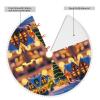 Christmas Tree Skirt - Vibrant & Durable, Protects Floors - Ideal for Christmas, Halloween, and Cosplay Christmas Village view 2