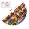 Christmas Tree Skirt - Vibrant & Durable, Protects Floors - Ideal for Christmas, Halloween, and Cosplay Christmas Village view 3