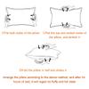 BEDSUM Plush Toddler Pillows, 13 x 18, Microfiber, 2 Pack, White view 2