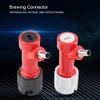 Xcello Pin Lock Disconnect, 2 Pairs Lock Disconnect Set, Pin Lock Barb Quick Disconnect for Keg Posts Coupler Draft Beer Keg System view 3