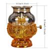 Classic Oil Lamp Lotus Oil Lamp Glass Kerosene Lamp Household Buddha Head Hurricane Lantern Household Essentials During a Power Outage Portable view 2