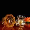 Classic Oil Lamp Lotus Oil Lamp Glass Kerosene Lamp Household Buddha Head Hurricane Lantern Household Essentials During a Power Outage Portable view 4