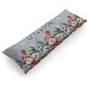 Christmas Snowman Xmas 20 x 54 Inches Body Pillow Cover Luxury Body Pillowcase with Hidden Zipper Closure Body Pillow Case Cover view 1