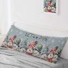 Christmas Snowman Xmas 20 x 54 Inches Body Pillow Cover Luxury Body Pillowcase with Hidden Zipper Closure Body Pillow Case Cover view 3