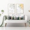Christmas Trees Merry Xmas Winter Holiday 20 x 54 Inches Body Pillow Cover Luxury Body Pillowcase with Hidden Zipper Closure Body Pillow Case Cover view 4