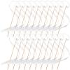ABOOFAN 30pcs Elegant Fairy Ribbons Bells for Wedding and Birthday Decorations White Streamers for Party Favors Beautifully Crafted Wands for Festive Events view 1
