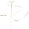 ABOOFAN 30pcs Elegant Fairy Ribbons Bells for Wedding and Birthday Decorations White Streamers for Party Favors Beautifully Crafted Wands for Festive Events view 2