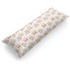 Autumn Pumpkin Eucalyptus Leaves 20 x 54 Inches Body Pillow Cover Luxury Body Pillowcase with Hidden Zipper Closure Body Pillow Case Cover view 1