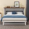 Full Size Solid Pine Murphy Bed Chest with Charging Station and Large Storage Drawe,Folding Feature Perfect for Home Office or Small Room. view 3