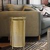 Scpantkend Umbrella Rack Decorative Umbrella Stand for Entryway, Umbrella Rack Umbrella Stand, Metal Round Free Standing Umbrella Rack Holder, for Home Office Hotel Decor, Gold view 3