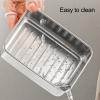 Bacon Container for Refrigerator Stainless Steel Airtight Deli Meat Storage Containers for Fridge Dishwasher Safe Long Kitchen Food Storage Containers with Lids XL view 3
