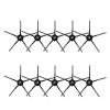 6/10 PCS Black 5 Arms Side Brush Compatible with Xiaomi MI Robot Compatible with Robo Rock S50 S51 S55 S5 MAX S6 Xiaowa E35 E2 Vacuum Cleaner Parts (Color : 10 pcs) view 1