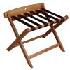 REMYSAOS Luggage Rack Guest Room Wood Luggage Rack Foldable Home Hotel Luggage Rack, Hotel Rack, Solid Wood Clothes Rack view 1