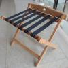 REMYSAOS Luggage Rack Guest Room Wood Luggage Rack Foldable Home Hotel Luggage Rack, Hotel Rack, Solid Wood Clothes Rack view 3