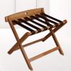 REMYSAOS Luggage Rack Guest Room Wood Luggage Rack Foldable Home Hotel Luggage Rack, Hotel Rack, Solid Wood Clothes Rack view 4
