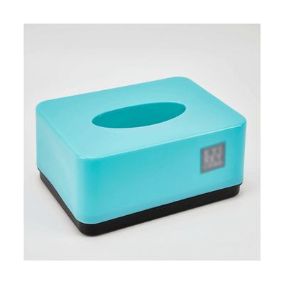 PEKJI Pretty Desktop Tissue Box Cover Rectangular Tissue Box Holder Multi-Color Tissue Box Cover Holder Plastic Tissue Holders Simple Practical