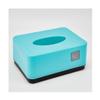 PEKJI Pretty Desktop Tissue Box Cover Rectangular Tissue Box Holder Multi-Color Tissue Box Cover Holder Plastic Tissue Holders Simple Practical view 1