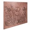 Kitchen Backsplash, Scottish Thistle Copper Backsplash, Custom Copper Backsplash Panel, Handmade Copper Backsplash Tile, Indoor Outdoor Wall Decor (Copper) view 2