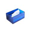 PEKJI Pretty Desktop Tissue Box Cover Acrylic Minimalist Napkin Holder Pumping case Dispenser Rectangular Transparent Tissue Box Practical view 1