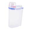 JISADER Laundry Powder Storage Container Organizer, 2L Portable Multipurpose Laundry Soap Dispenser for Home, Bathroom, Dorm view 1