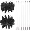 Yardwe Dryer Vent Cleaning Brush Kit Chimney Sweep Tools Sturdy Nylon Brush for Indoor Cleaning view 1