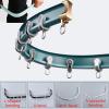 whalebee Bay Window Track Curtains Curtain Track Bendable Silent and Smooth Flexible Curtain Rail with Accessories Bendable Curtain Rail for Bay Window Curtain Rails view 2