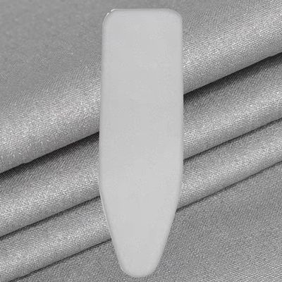 DOUKI 15x48 Inch Ironing Board Cover and Pad, Heat Reflective Ironing Board Pad with Padding, Cotton Ironing Padding Drawstring 13x36, 13x39, 14x44 (Color : Silver, Size : 15x48 inch(40x120 cm))