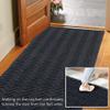 Griclner Runner Rug Indoor/Outdoor Waterproof Carpet Runners 2'X15', Hallway Kitchen Entryway Bedroom Area Rugs with Natural Non-Slip Rubber Backing, Garage mat (Custom Sizes) view 3