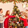 witfox Personalized Family Christmas Ornaments 2025 - Personalized Christmas Ornaments Family of 6, Custom Name Stocking Xmas Ornaments Personalized for Family Members view 2