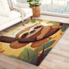 Sloth Rug & Home Decor - 6x9 Rug, Kids Rugs for Living Room Bedroom, Cartoon Animal Carpet, Washable Non Slip Soft Low Pile Indoor Area Rug & Room Decor view 1