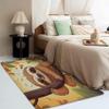 Sloth Rug & Home Decor - 6x9 Rug, Kids Rugs for Living Room Bedroom, Cartoon Animal Carpet, Washable Non Slip Soft Low Pile Indoor Area Rug & Room Decor view 3