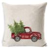 orkly Christmas Pillowcase Linen Peach Flannel Cushion Pillowcase view 3