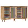 WEHUOSIF Sideboard,Wood Tv Stand,Coffee Table,Storage Cabinet,Corner Hutch Cabinet,Kitchen Wall Cabinets,Bedside Cabinet,for Living Room,Entryway,Hallway,59.1"x11.8"x29.5" Solid Mango Wood view 1