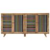 WEHUOSIF Sideboard,Wood Tv Stand,Coffee Table,Storage Cabinet,Corner Hutch Cabinet,Kitchen Wall Cabinets,Bedside Cabinet,for Living Room,Entryway,Hallway,59.1"x11.8"x29.5" Solid Mango Wood view 3