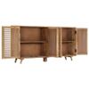 WEHUOSIF Sideboard,Wood Tv Stand,Coffee Table,Storage Cabinet,Corner Hutch Cabinet,Kitchen Wall Cabinets,Bedside Cabinet,for Living Room,Entryway,Hallway,59.1"x11.8"x29.5" Solid Mango Wood view 4