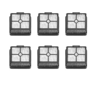MoVols Roller Main Soft Brush, Filter Accessories, Compatible for Dreame H11 MAX Electric Floor Household Wireless Vacuum Cleaner Accessories (Color : 6 Filters)