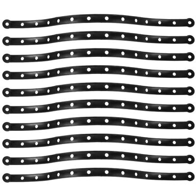 Angoily 10pcs Clothes Hanger Connecting Strips Plastic Display Strips for Clothing Stores Space-Saving Hanger Accessories Easy to Organize and Display Clothing
