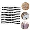 Angoily 10pcs Clothes Hanger Connecting Strips Plastic Display Strips for Clothing Stores Space-Saving Hanger Accessories Easy to Organize and Display Clothing view 2
