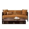 FOUNCY Pearl Fleece Sofa Cushion Wood Ear Sofa Cushion Winter Thickened Non-Slip Sofa Back Towel,Coffee,70 * 150cm view 1