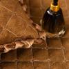 FOUNCY Pearl Fleece Sofa Cushion Wood Ear Sofa Cushion Winter Thickened Non-Slip Sofa Back Towel,Coffee,70 * 150cm view 3
