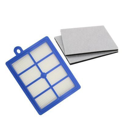 EtliN H12 H13 HEPA Filter + Motor Cotton Filter Compatible with Philips FC8202 FC8204 FC9087 FC9088 Electrolux HR8353 HR8354 AEG Vacuum Cleaner