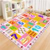 Kids Numbers Fun Rugs- Educational Game Area Rug- 7x10 Playtime Collection Fruit Animal Pattern Carpet for Children's Room Playroom Bedroom Nursery view 3