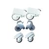 Traveling Wheel ModuleRight And Left Spare Parts Wheel .Compatible For Proscenic. M7 Pro M8 Pro Wheel Motor Vacuum Cleaner (Color : Grey L) view 2