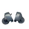 Traveling Wheel ModuleRight And Left Spare Parts Wheel .Compatible For Proscenic. M7 Pro M8 Pro Wheel Motor Vacuum Cleaner (Color : Grey L) view 4