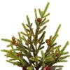 Northlight Mini Glittered Pine with Berries Artificial Christmas Trees - 9" - Set of 3 view 4